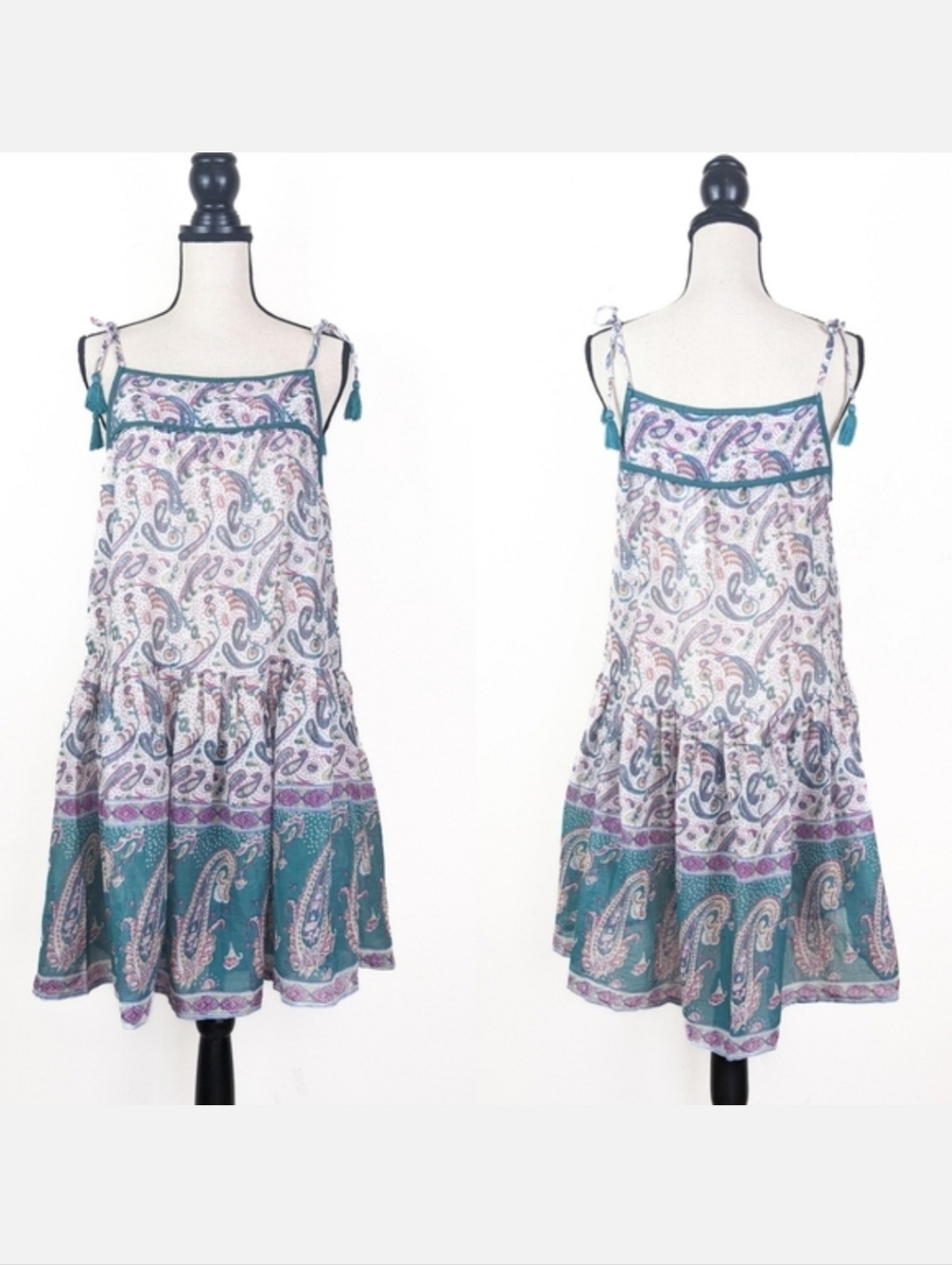 🦋LAST🦋 NWT Blue Boheme Betsy Short Dress, Teal